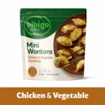 2 Bibigo Frozen Mini Wontons Bags