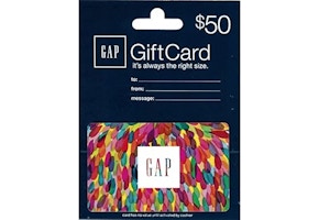 Gap $50 Gift Card