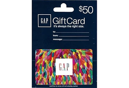 Gap $50 Gift Card