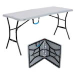 Lifetime 5 ft Fold-in-Half Table