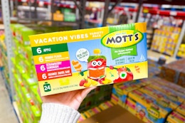 Mott’s Vacation Vibes Applesauce, $11.98 for a 24-Pack at Sam’s Club card image