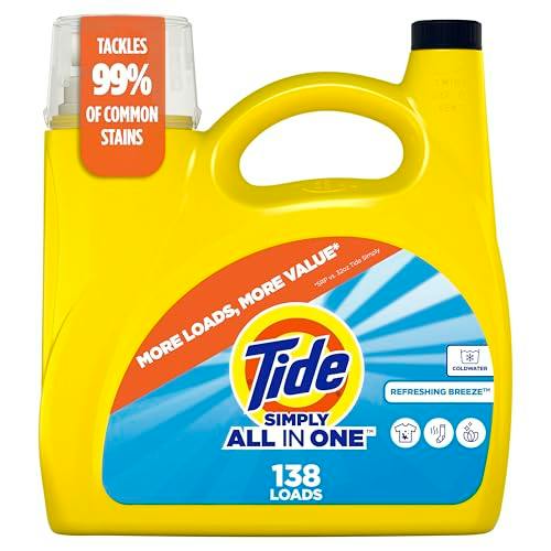4 Tide Simply Liquid Detergent