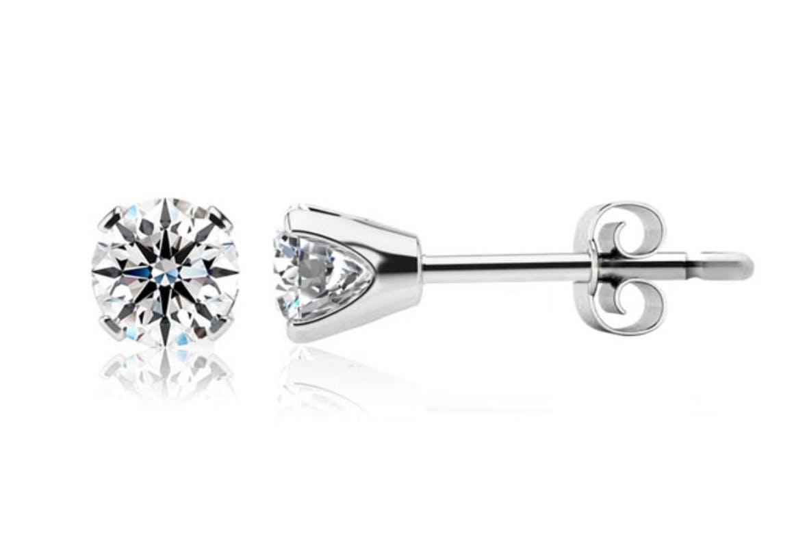 Lab-Grown Diamond Stud Earrings