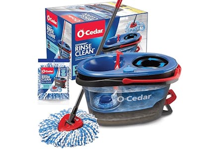 O-Cedar RinseClean Spin Mop System