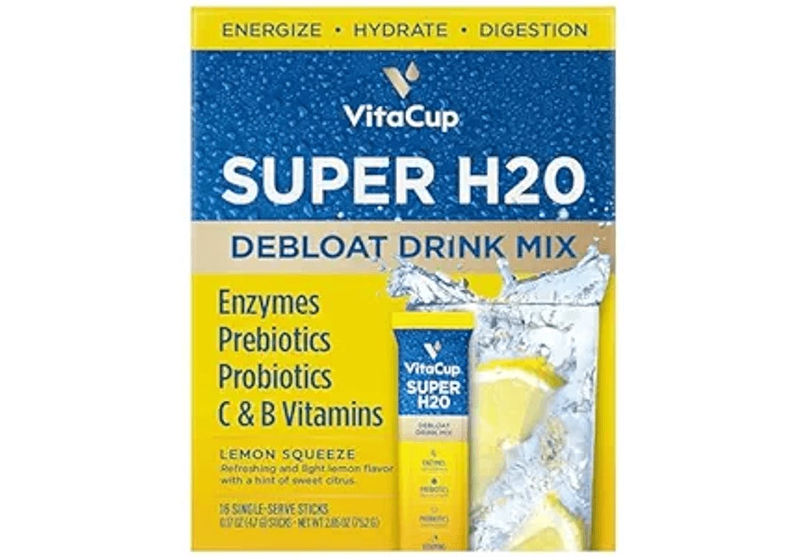 VitaCup Super H2O Drink Mix Packets