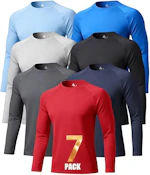 Men's Long Sleeve Shirts 7-Pack