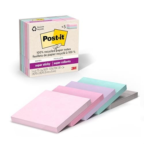 Post-it Super Sticky Notes 5-Pack