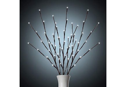 LED Lighted Branch Set