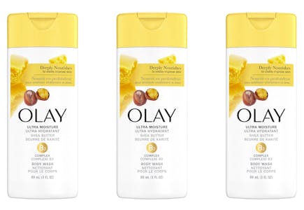 3 Olay Body Washes