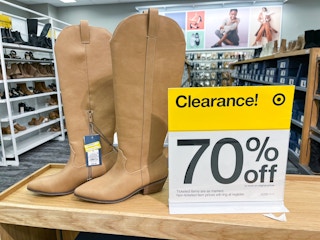 women's shoes and boot clearance