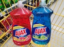 ajax dish liquid in cart at dollar general