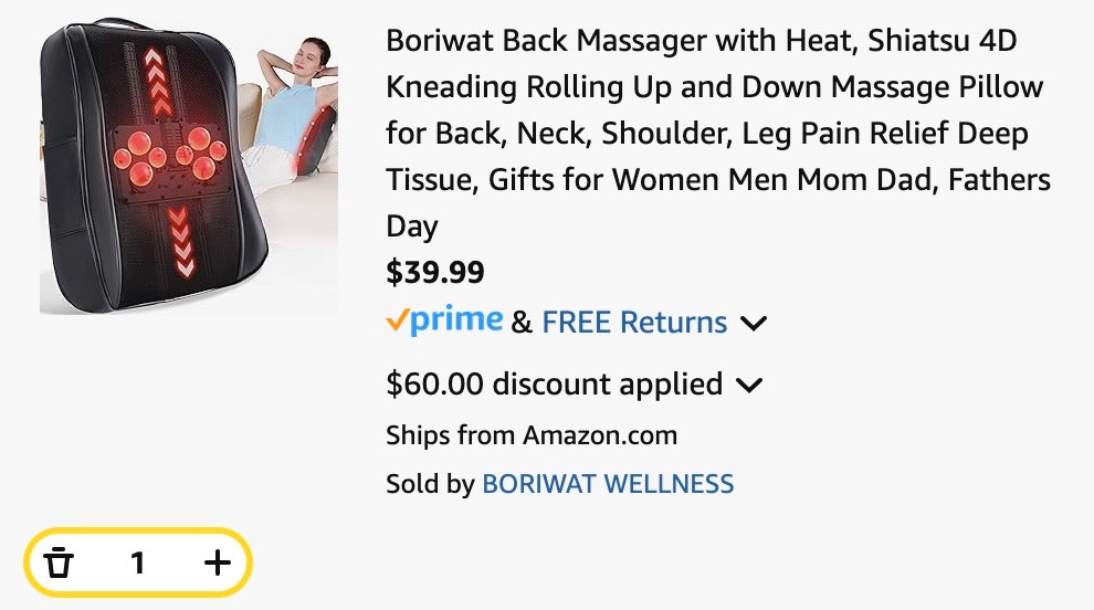back massager