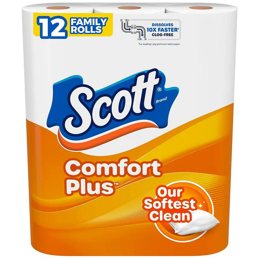 3 Scott Toilet Paper Packs