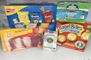 frito lay, green mountain, traditional medicinals, oscar mayer, bagel bites on shelf
