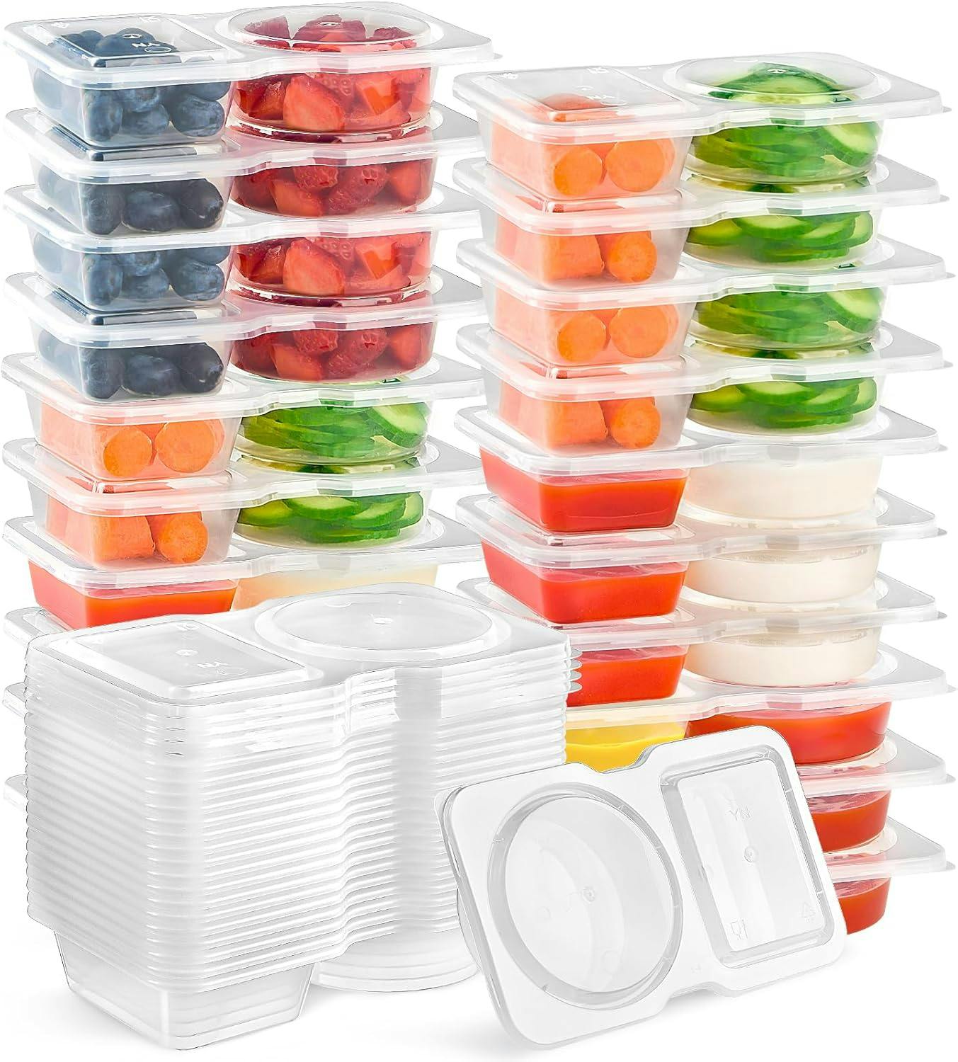 Small Dipping Containers With Lids