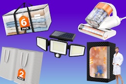 Amazon's Top Promo Code Deals: Laundry Hampers, Security Lights, and More card image