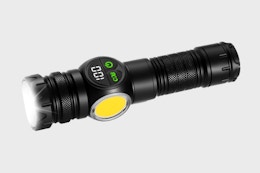 Rechargeable LED Flashlight, Only $14.49 on Amazon (50% Off) card image