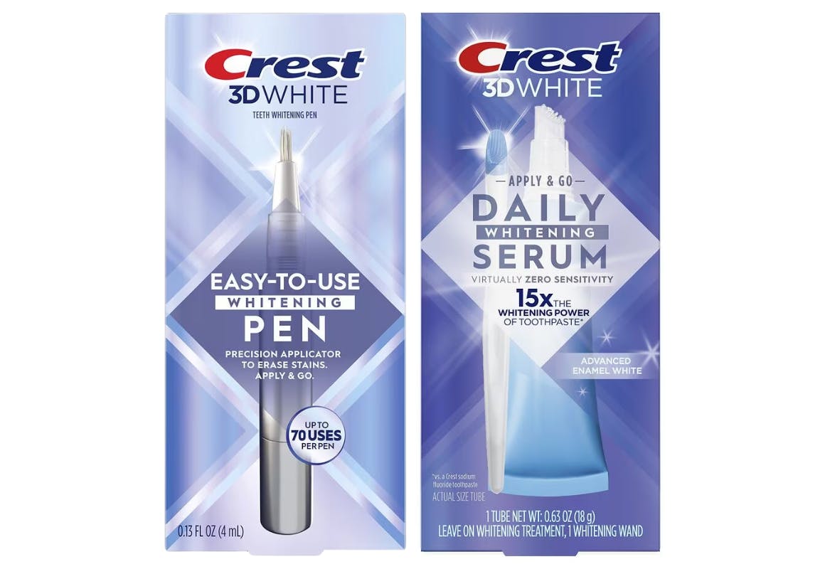 2 Crest Whitening Products