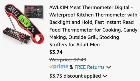 Digital Meat Thermometer 