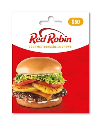 Red Robin $50 Gift Card