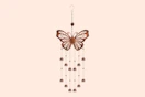 Stock image of butterfly windchime