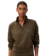 Women's Waffle-Knit Quarter-Zip
