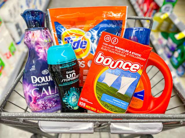 Tide and Downy Laundry Care ⏤ $2.85 Each at Walgreens card image