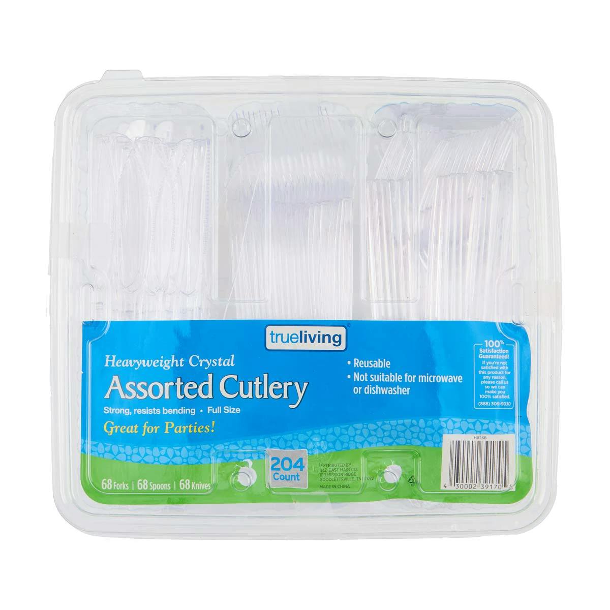 True Living Crystal Cutlery