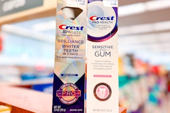 crest brilliance and gum health toothpastes