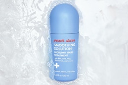 peach slices solution in water