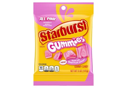 3 Starburst Gummies Bags