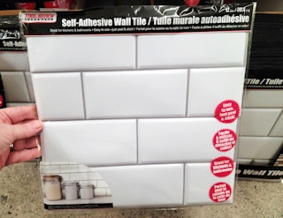 adhesive wall tiles