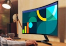 Samsung curved monitor