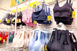 You Won't Want to Miss This: Women's Sports Bras, as Low as $9 at Target card image