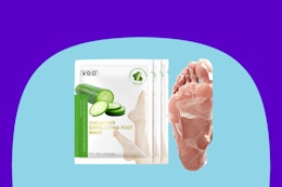 Foot Peel Mask 3-Pack, Just $5 on Amazon card image