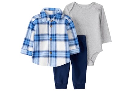 5 Carter's Baby 3-Piece Jacket Sets