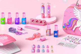 nail polish kit on a table