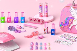 nail polish kit on a table