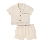 Baby Button Down Shirt and Short Set