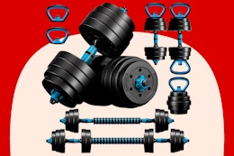Walmart adjustable dumbbells set