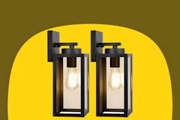 Outdoor Wall Light Fixtures, $36 for Prime Members on Amazon (Reg.$70) card image