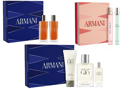 Armani Fragrance Gift Set