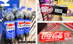 pepsi dr pepper coca cola collage