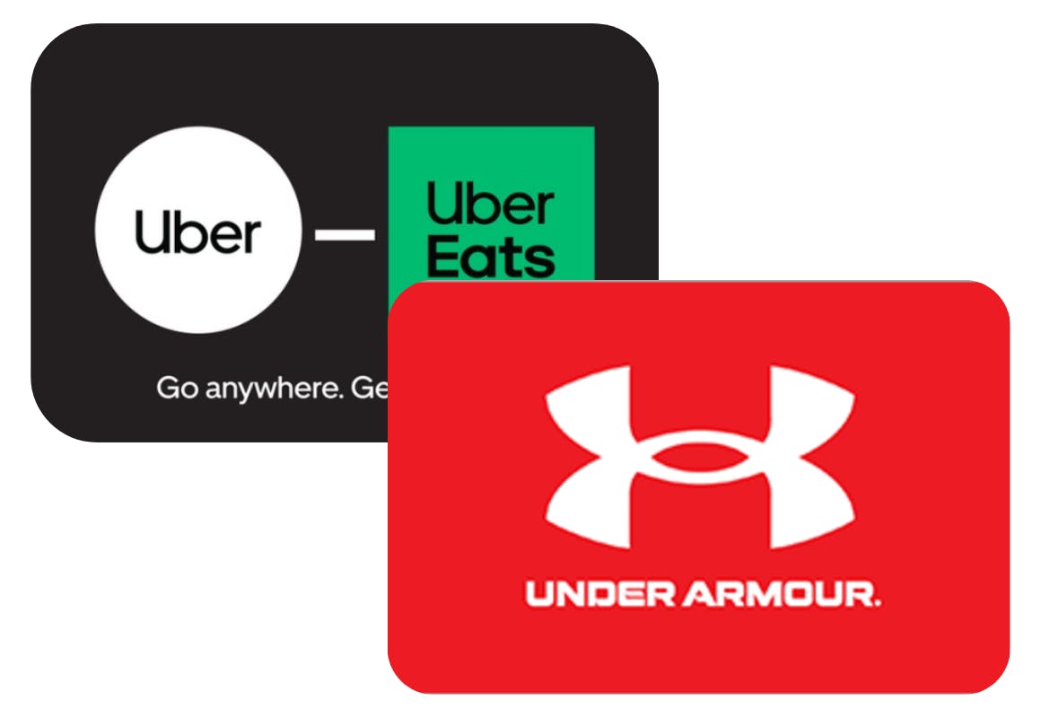 2 $25 Gift Cards
