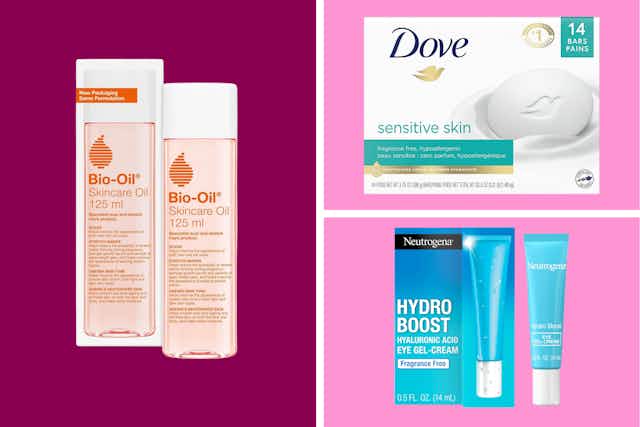 Shop The Best Beauty Deals on Amazon — Save on Neutrogena, Dove, and More card image