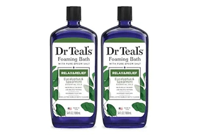 Dr Teal's Foaming Bath 2-Pack
