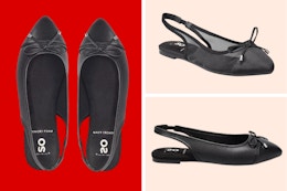 SO Sling Back Ballet Flats, Only $16 at Kohl's card image