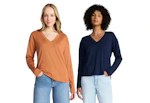 Time and Tru Women's Long-Sleeve Tee