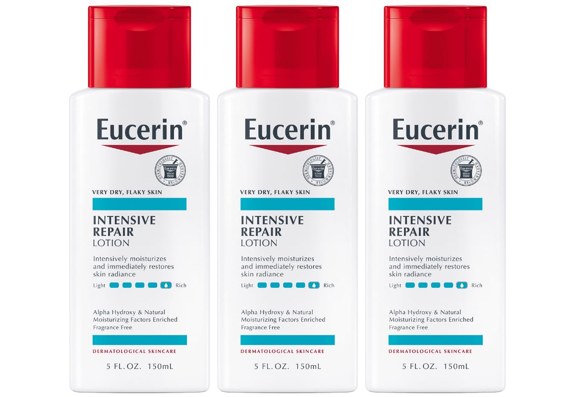 3 Eucerin Lotions