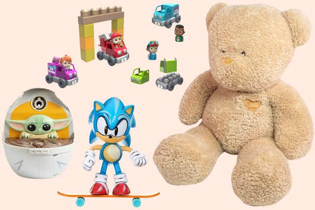 Walmart.com Toy Clearance: $3 Bubble Maker, $6 Sonic, $8 CoComelon, and More card image